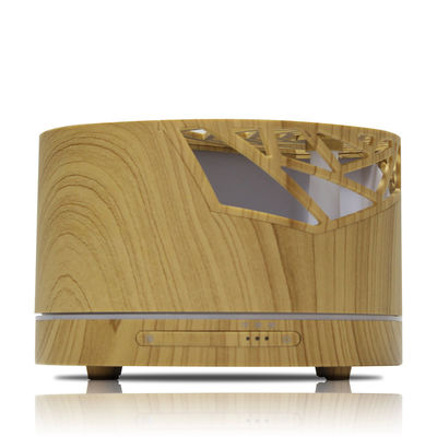 Concept Hotel 400ml Aroma Diffuser Wood Grain Flower Home