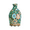 10.7×18.5cm Flower Pattern Essential Oil Diffuser Led Light Vase PP ABS