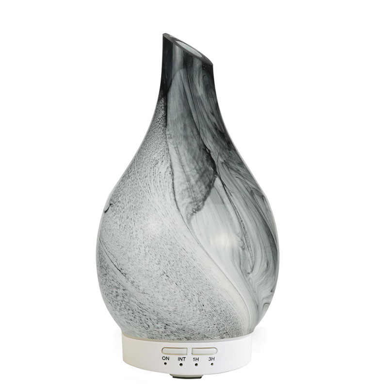 Ultrasonic Aroma Diffuser 120ml Glass Cool Mist Spray For Office