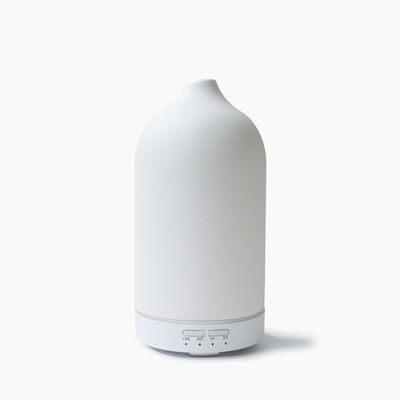 Decorative Ceramic Essential Oil Diffuser Humidifier 120 Ml White Stone 24V 0.5A