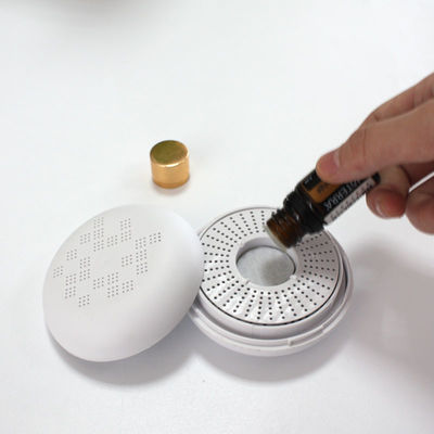 Waterless Essential Oil Fan Diffuser Scent Portable DC 5V 1A 2hrs For Travel