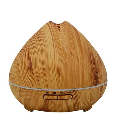 20ml/Hr Ultrasonic Cool Mist Humidifier , Mom Light Wood Grain Diffuser