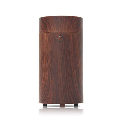 Fragrance USB Aroma Diffuser Wood Grain Tabletop For Countertops 3.5 Hours