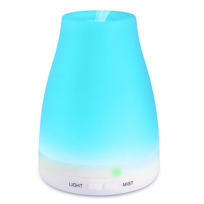 Mini Size Home Car White Essential Oil Aroma Diffuser 12w With 15 Colors Led Light