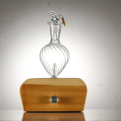 Glass Beech Wood Nebulizer USB Mini Essential Oil Humidifier Unique Design