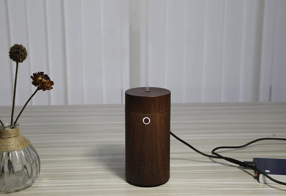8hs Intermittent Wood Smooth USB Aroma Diffuser 5W For Bedroom