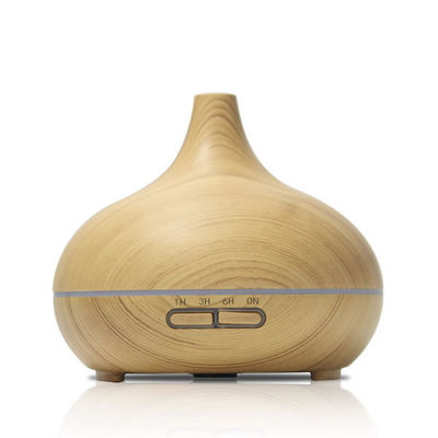 300ml Ultrasonic Aroma Diffuser Light Wood With LED Light Fit In Any Living Space